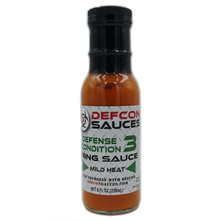 Defcon sauces mild heat Snack attaque