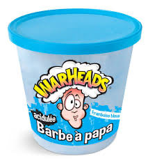 Warheads Cotton candy blue raspberry