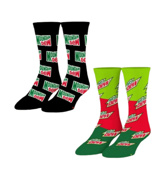 Mtn dew socks