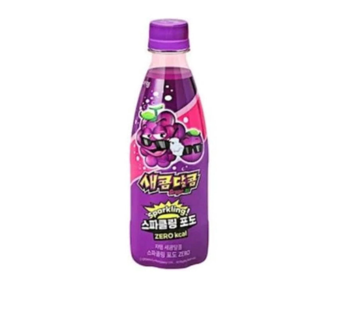 ZAPPO Sweet & Sour soft candy sparkling grape zero