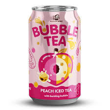 BUBBLE TEA Peach Iced Tea