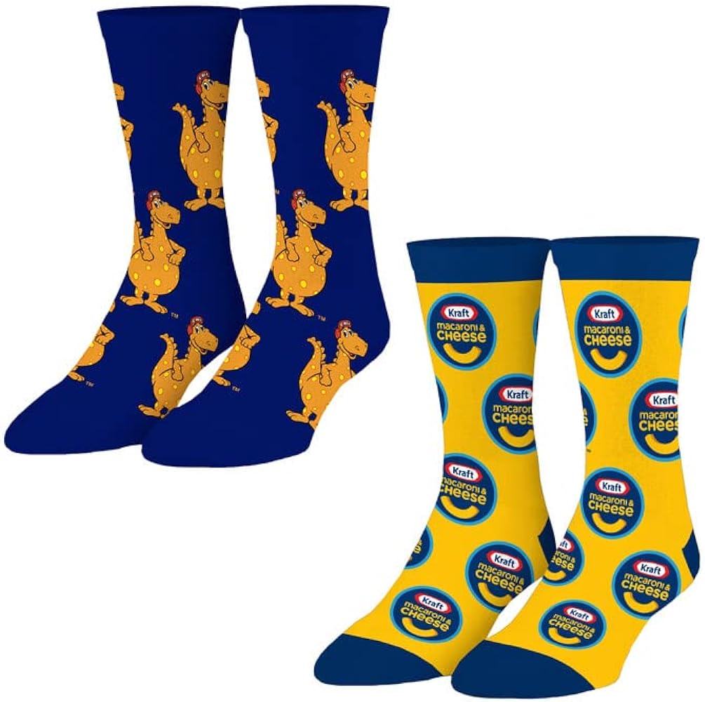 Kraft Mac n cheese socks