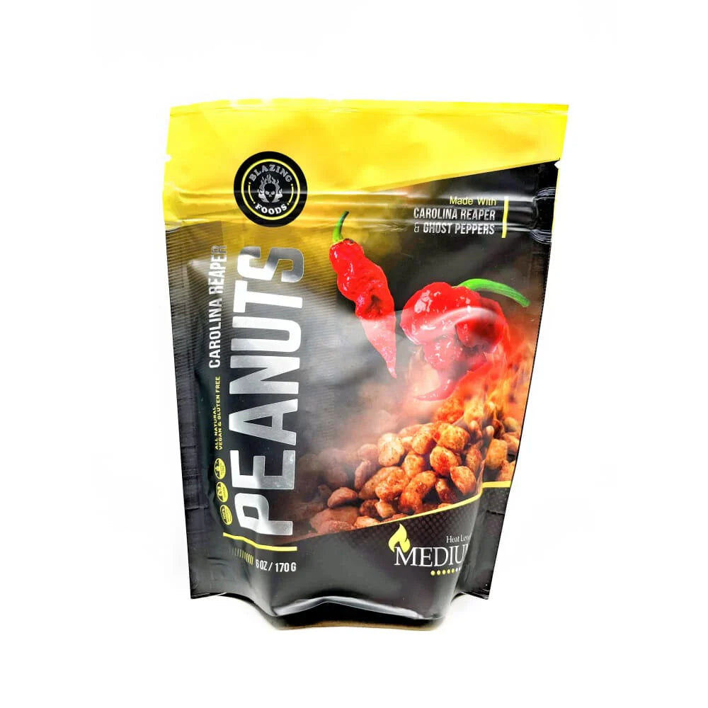 Peanut Carolina reaper medium | Pawpaw snack