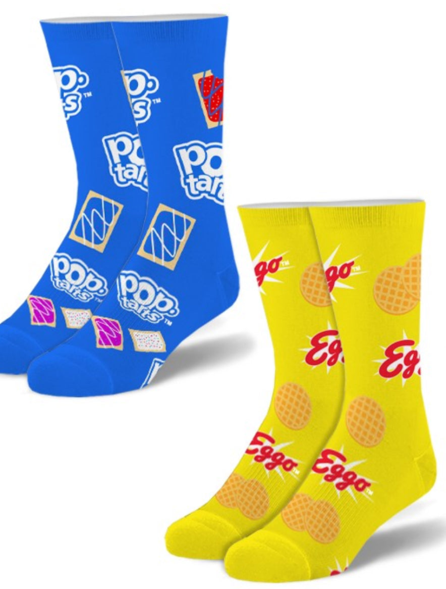 Pop tarts and eggo socks