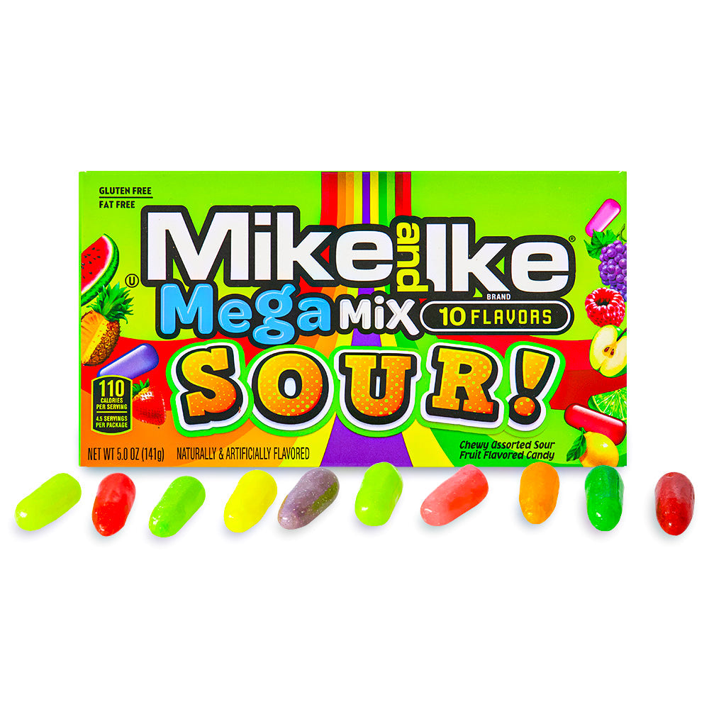 Mike and ike mega sour mix