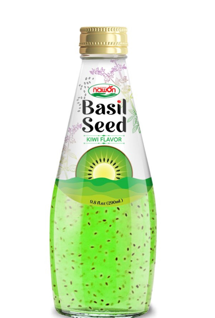 Basil seed kiwi