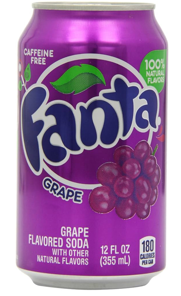 Fanta grape can 355 ML