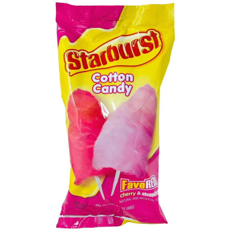 Starburst cotton candy