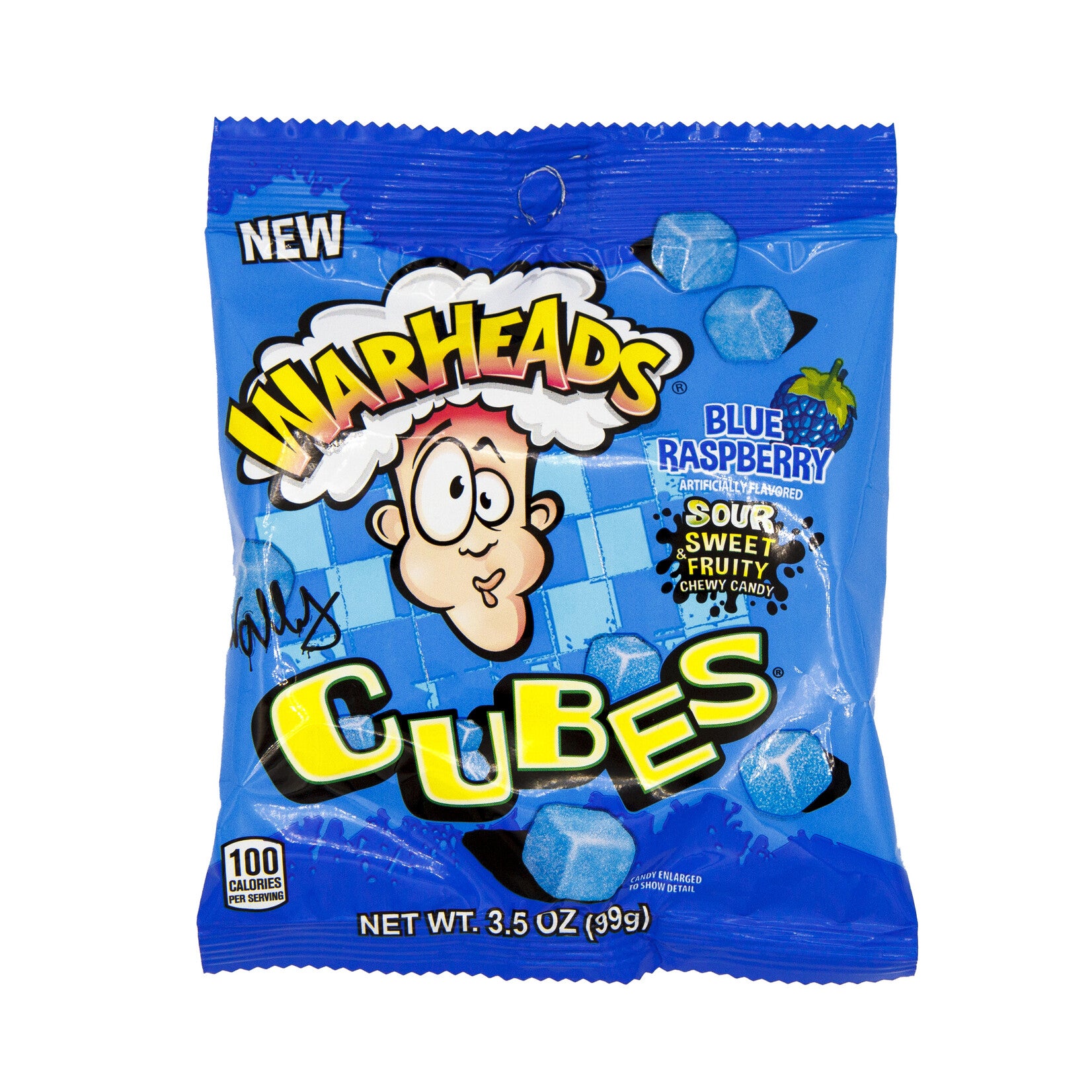 WARHEADS CUBES Blue Raspberry