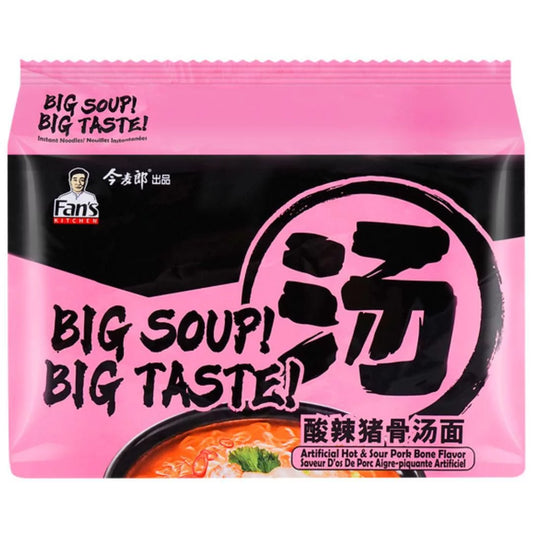 Big soup! Big taste! Pink