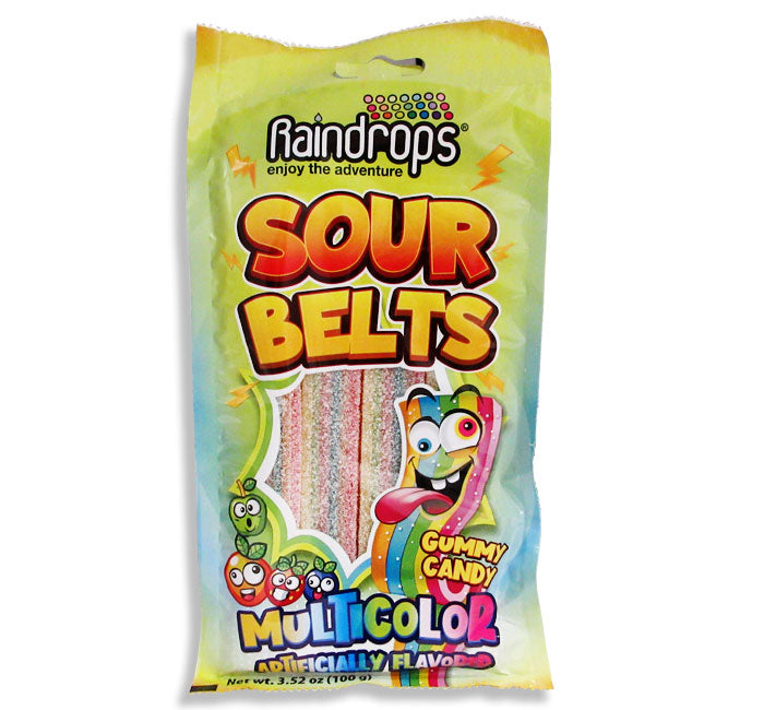Sour belts raindrop multicolor