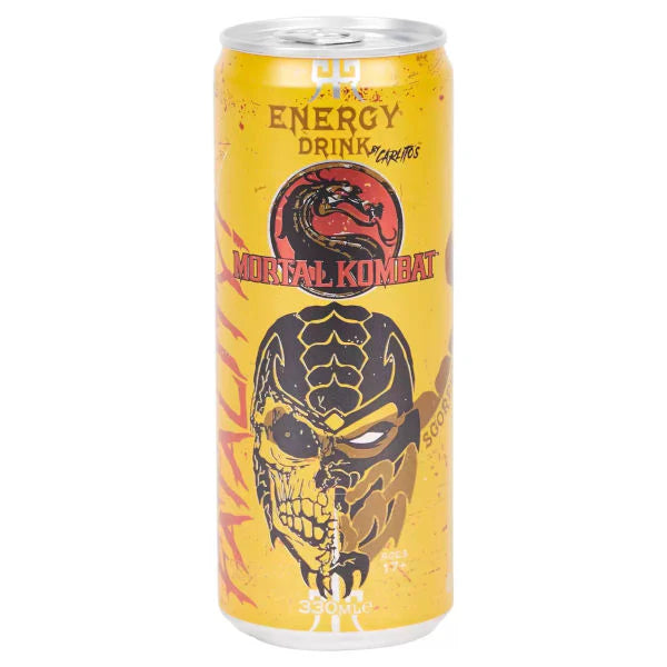 MORTAL KOMBAT Energy Drink Scorpion