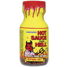 Hot sauce from hell