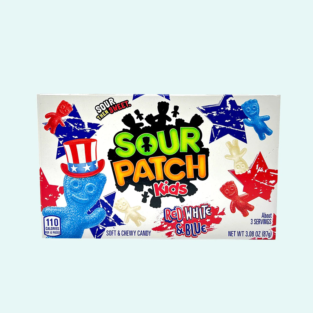 SOUR PATCH KIDS RED WHITE & BLUE