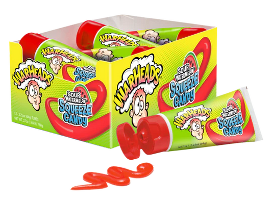 Warheads sour watermelon squeeze candy