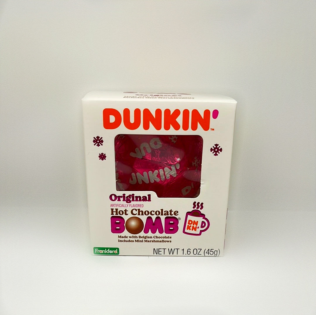 Dunkin hot chocolat bomb